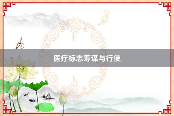 医疗标志筹谋与行使